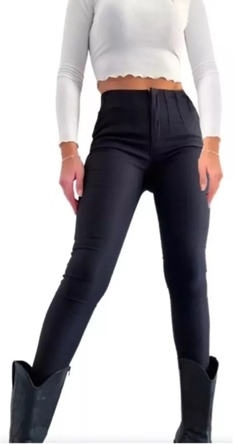 Pantalon Cintura Avispa Pinzado Sastrero Bengalina Mujer (426)