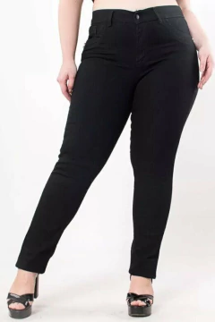 Pantalon Jean Mujer Elastizado Talles Especiales Chupin (28) - comprar online