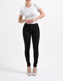 Pantalon Bengalina Chupin Elastizado Mujer Tiro Alto (506) - comprar online