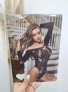 Vestido Importado Strass Elastizado Brillos Mujer (247) - BAKMOR