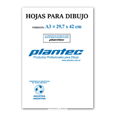 Hojas De Dibujo A3 X106grs "Plantec" (15512)