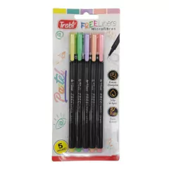 Microfibras Pastel x5"trabi"(0329)