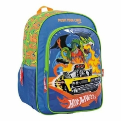 Mochila Espalda " 16" Hot wheels Wabro (75110)