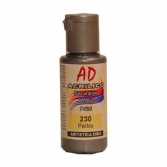 Pintura Acrilica AD 60ML Peltre ( 230)