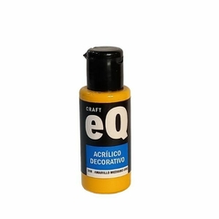 Acrilico Decorativo EQ 50 CC Amarillo mediano oro ( 8341)