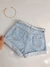 Short Mom Jeans Com Cinto Branco - comprar online
