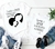 Kit 2 peças - Camisetas Tal Mãe Tal Filha(o) - O amor transbordou - Mãe de Menino