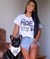 Kit 2 peças - Camiseta + Bandana Pet - Mãe de um filho de 4 patas