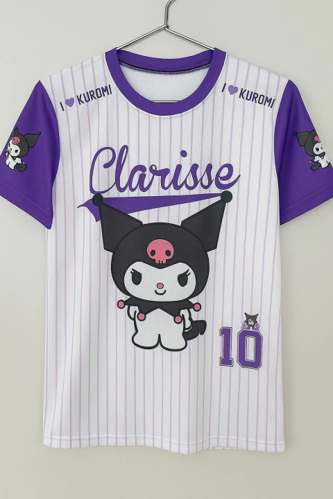 Camisa Dry Fit -Kuromi - Personalizada