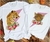 Kit 2 peças - Camisetas Tal Mãe Tal Filha (o) - Mãe Leoa