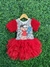 Vestido Tutu Mari Temático Turma da Mônica - Mônica