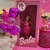 Vestido Tutu Mari Temático Barbie - Alças de Amarrar - Rosa Pink