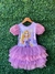 Vestido Tutu Mari Temático Rapunzel Rostinho - comprar online
