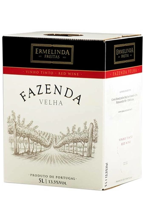 Vinho Português Tinto Fazenda Velha Ermelinda de Freitas BIB 5000ml - EMPÓRIO ITIÊ