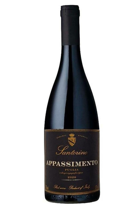Vinho Italiano Tinto Santorino Apassimento Puglia 750ml