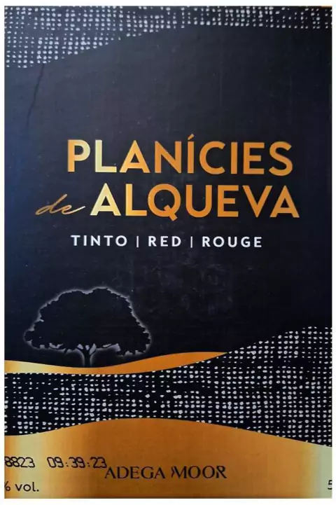 Vinho Português Tinto Planicies de Alqueva BiB 5000ml - EMPÓRIO ITIÊ