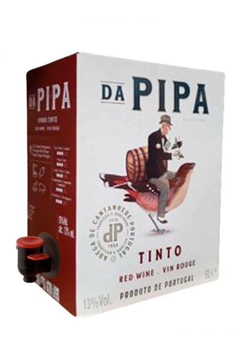 Vinho Português Tinto Da Pipa Bag In Box 5000ml