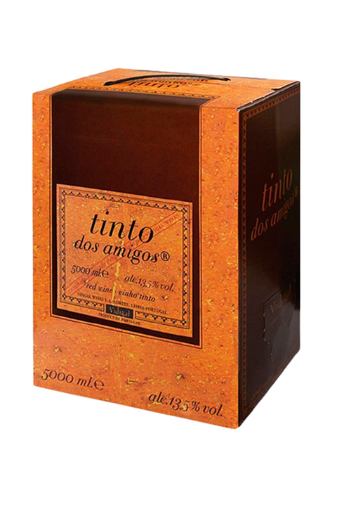 Vinho Português Tinto Dos Amigos Bag In Box 5000ml na internet
