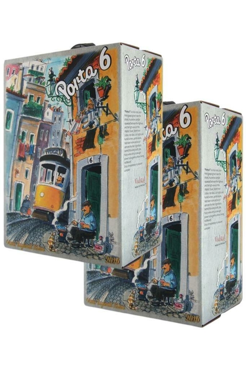 Vinho Português Tinto Kit 2 Porta 6 Bag In Box 3000ml