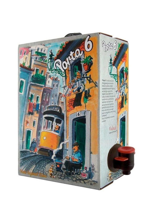 Vinho Português Tinto Porta 6 Bag In Box 3000ml