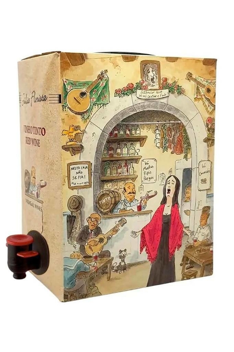 Vinho Português Tinto Julia Florista Bag In Box 5000ml
