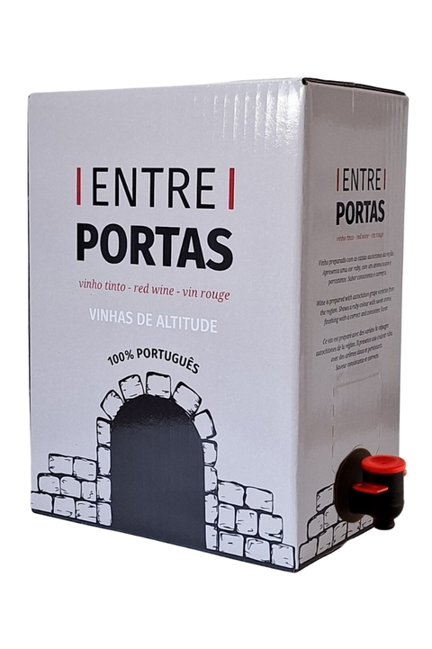 Vinho Português Tinto Entre Portas Bag In Box 5000ml - comprar online
