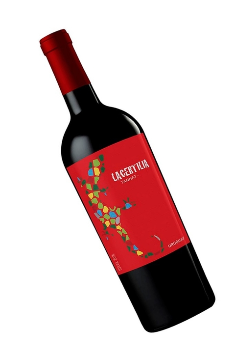 Vinho Uruguaio Tinto Braccobosca Lacertilia Tannat 750ml na internet