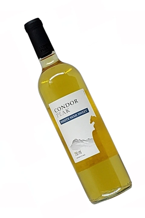 Vinho Condor Peak White Semi Sweet 750ml na internet
