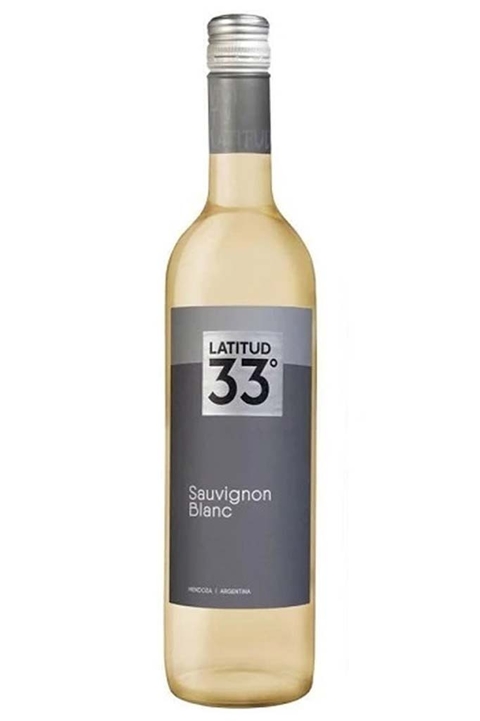 Vinho Argentino Branco Latitud 33° Sauvignon Blanc 750ml