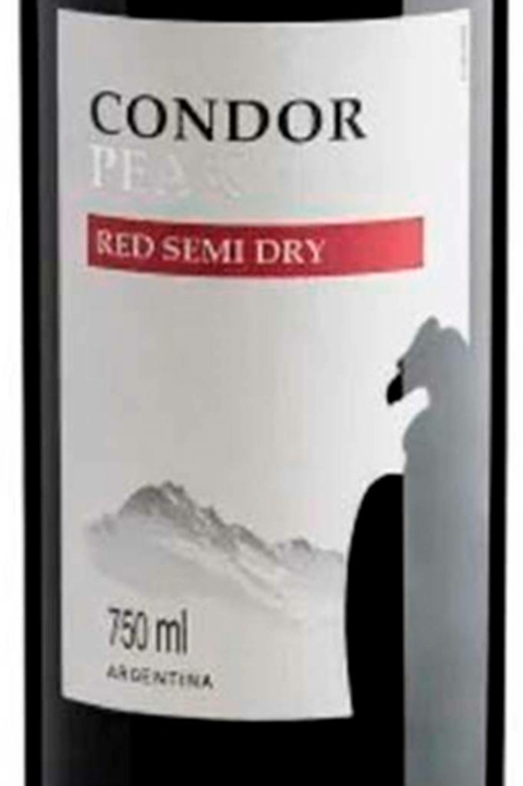 Vinho Argentino Tinto Condor Peak Red Semi Dry 750ml - comprar online