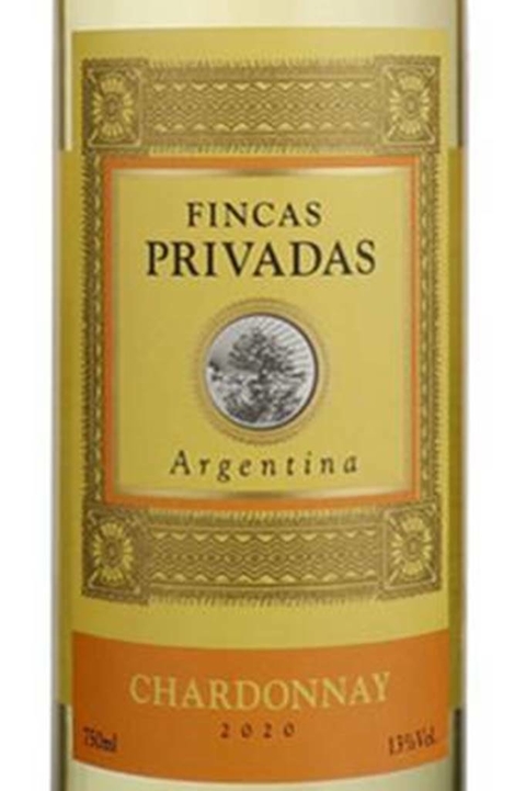 Vinho Argentino Branco Fincas Privadas Chardonnay 750ml - comprar online