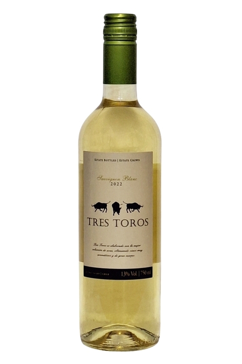 Vinho Chileno Branco Tres Toros Sauvignon Blanc 750ml - comprar online