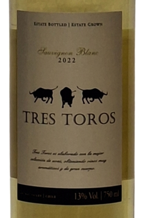 Vinho Chileno Branco Tres Toros Sauvignon Blanc 750ml na internet