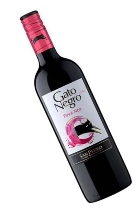 Vinho Chileno Tinto Gato Negro Pinot Noir 750ml na internet