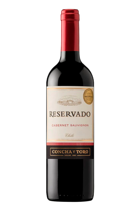 Vinho Chileno Tinto Concha Y Toro Cabernet Sauvignon Reservado 750ml