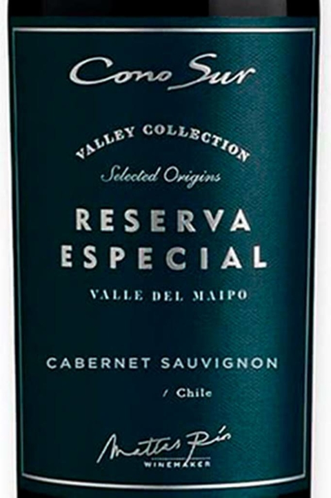 Vinho Chileno Tinto Cono Sur Cabernet Sauvignon Reserva 750ml - comprar online