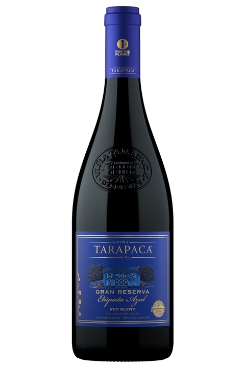 Vinho Chileno Tinto Tarapacá Etiqueta Azul Red Blend Gran Reserva 750ml - comprar online