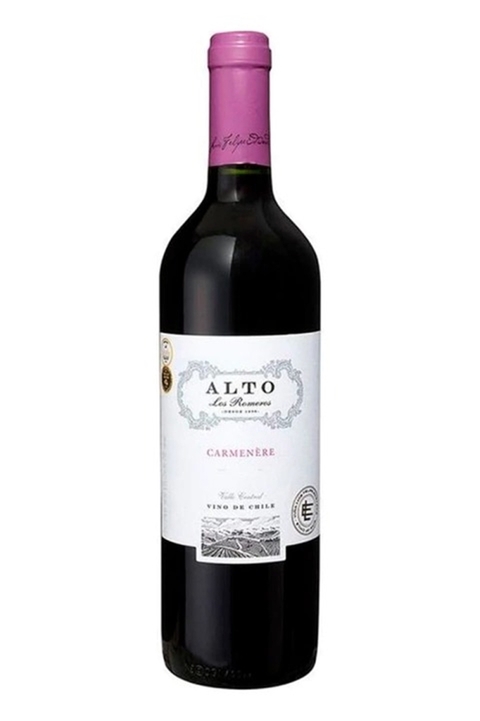Vinho Chileno Tinto Alto Los Romeros Carmenere 750ml