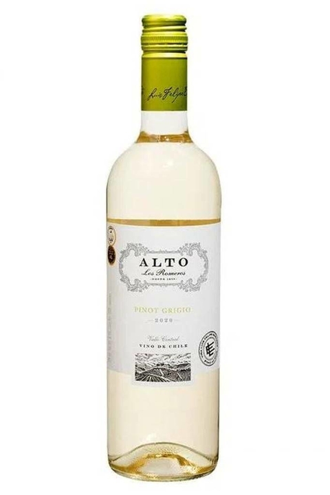Vinho Chileno Branco Alto Los Romeros Pinot Grigio 750ml