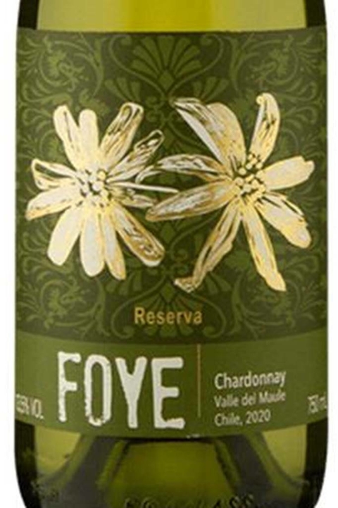 Vinho Chileno Branco Foye Chardonnay Reserva 750ml - comprar online