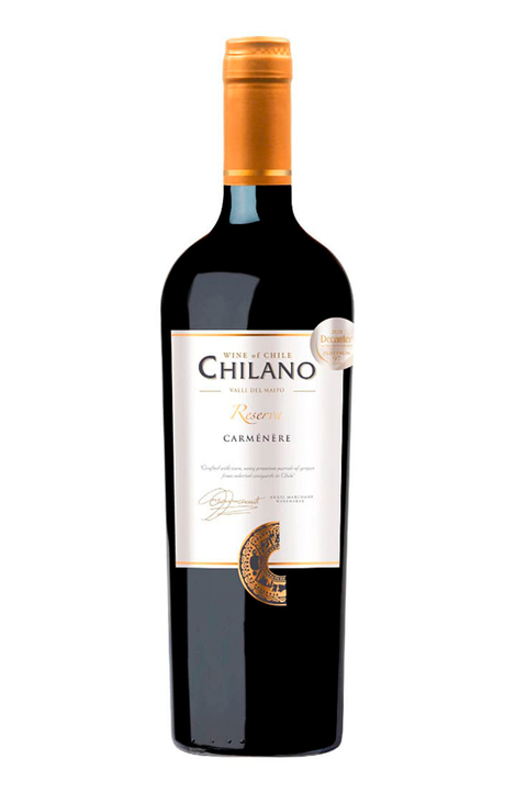 Vinho Chileno Tinto Chilano Carmenere Reserva 750ml
