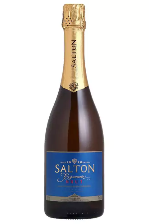 Vinho Nacional Branco Kit 6 Espumante Salton Brut 750ml - loja online
