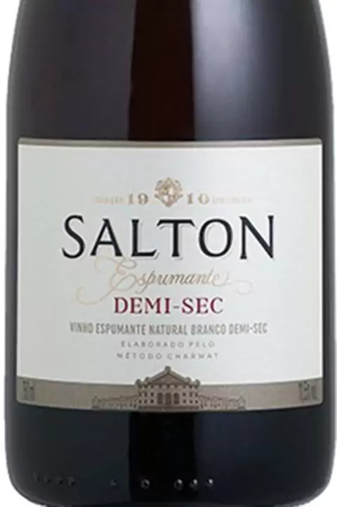 Vinho Nacional Branco Espumante Salton Demi Seco 750ml - loja online
