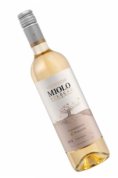 Vinho Nacional Branco Miolo Selecao Chardonnay Viognier 750ml na internet