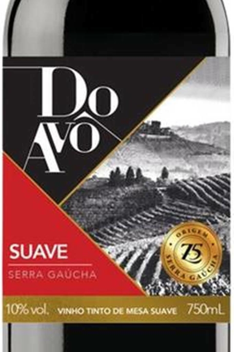 Vinho Nacional Tinto Suave Do Avô 750ml - comprar online