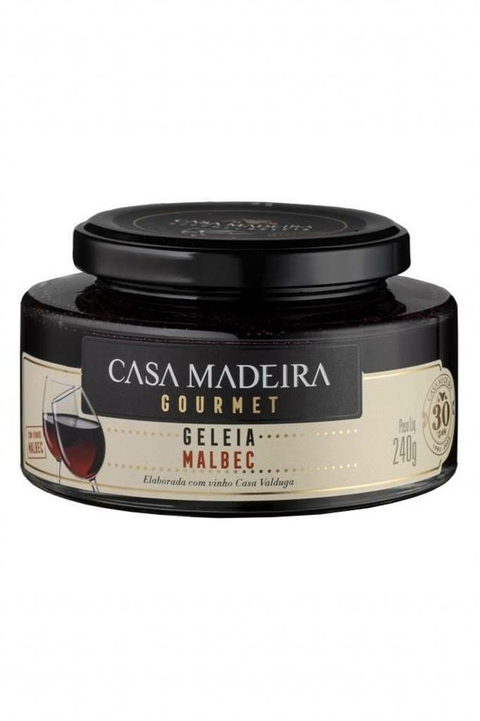 Casa Madeira Geleia Gourmet Malbec 240gr