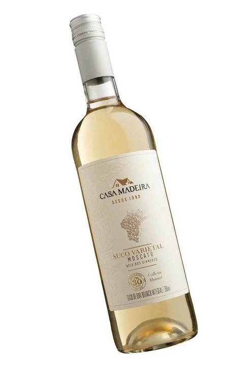 Casa Madeira Suco De Uva Premium Branco Moscato 750ml - EMPÓRIO ITIÊ
