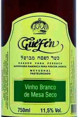 Vinho Nacional Branco Guéfen Seco 750ml - comprar online