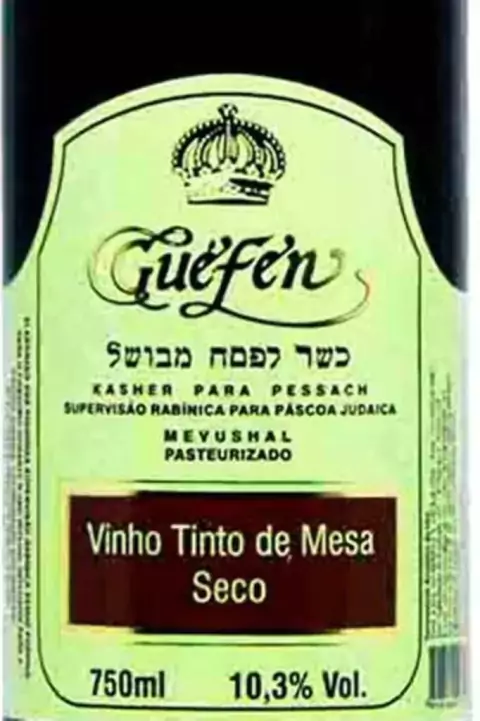 Vinho Nacional Tinto Guéfen Seco 750ml - loja online