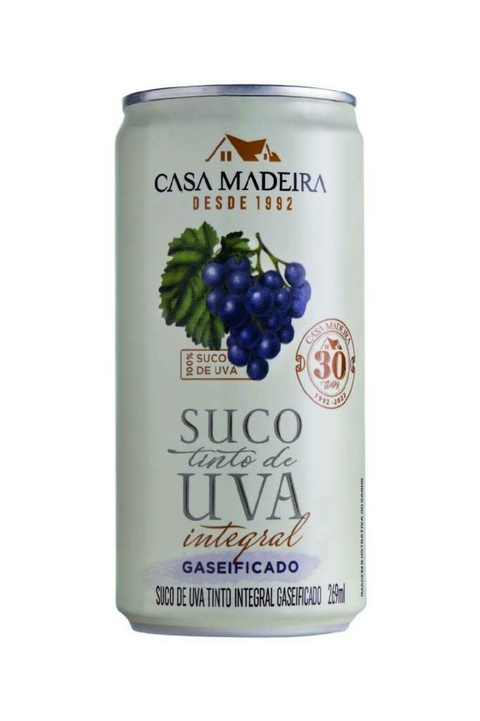 Casa Madeira Suco De Uva Integral Gaseificado 269ml
